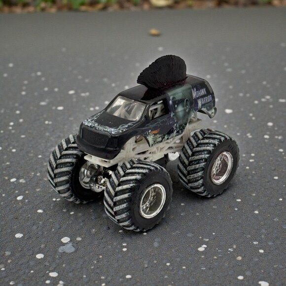 Hot Wheels Other - Mohawk Warrior Monster Truck Diecast 1:64 Scale With Rugged Tire Design